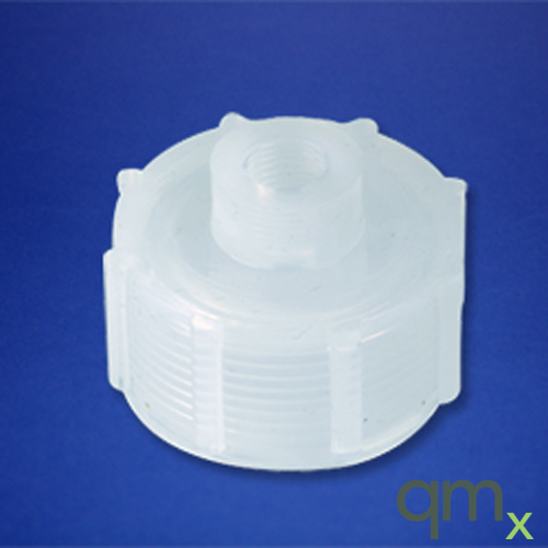 58 mm transfer closure, (1) 1/4in FNPT port, 1-1/2in FNPT th