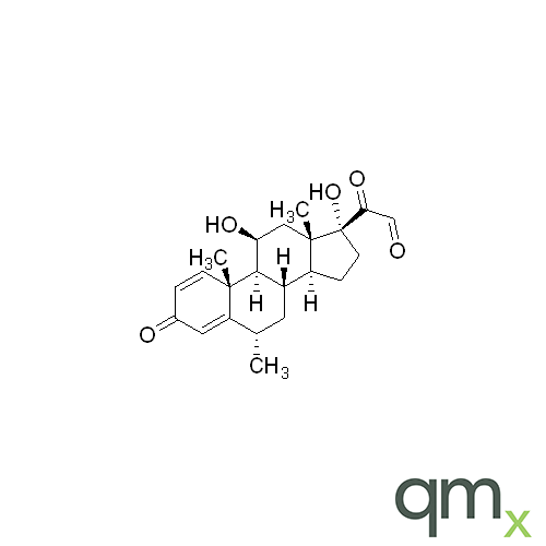 21-Dehydro-6a-Methylprednisolone, Partially Hydrated (mixture of the aldehyde and the hydrated form), neat