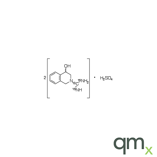rac 4-Hydroxydebrisoquine-13C,15N2 Hemisulfate, neat