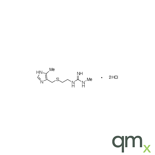 Descyano Cimetidine Dihydrochloride Salt, neat