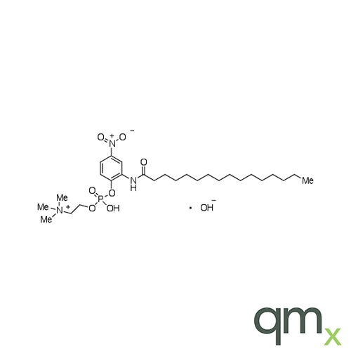 2-(N-Hexadecanoylamino)-4-nitrophenylphosphocholine Hydroxide, neat