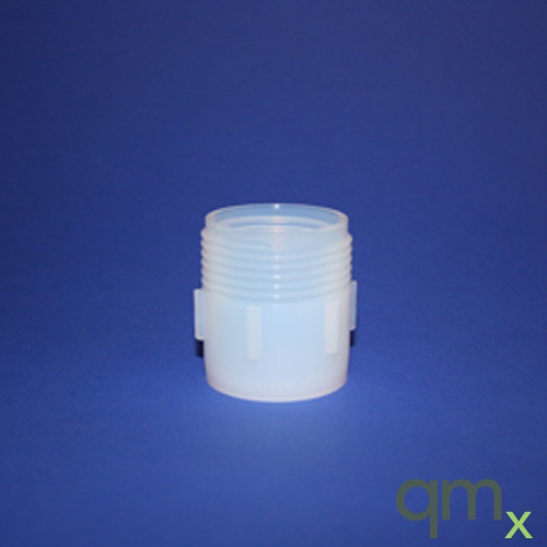 60ml Digestion Vessel, Flat Interior, Flat Exterior, Buttress Threaded Top