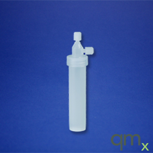 60 ml impinger (2) 1/8in OD tube ports, one on top, one on side