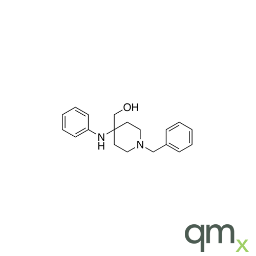 1-Benzyl-4-phenylamino-4-(hydroxymethyl)piperidine, neat