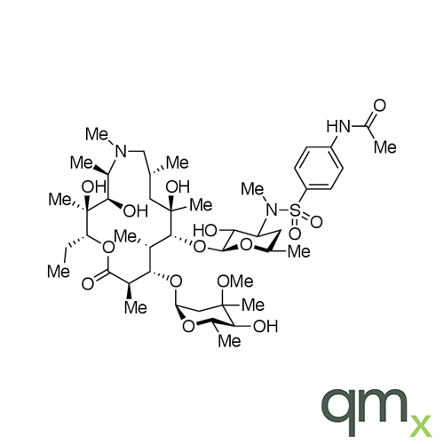 3'-N-[[4-(Acetylamino)phenyl]sulfonyl]-3'-N-demethyl Azithromycin, neat