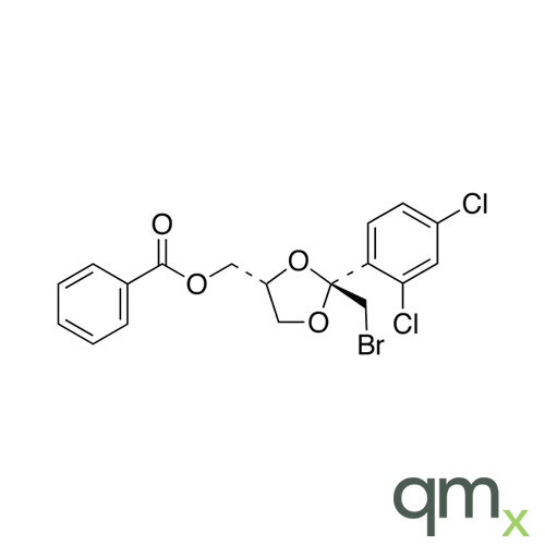 trans-[2-Bromomethyl-2-(2,4-dichlorophenyl)-1,3-dioxolan-4-yl]methyl Benzoate, neat