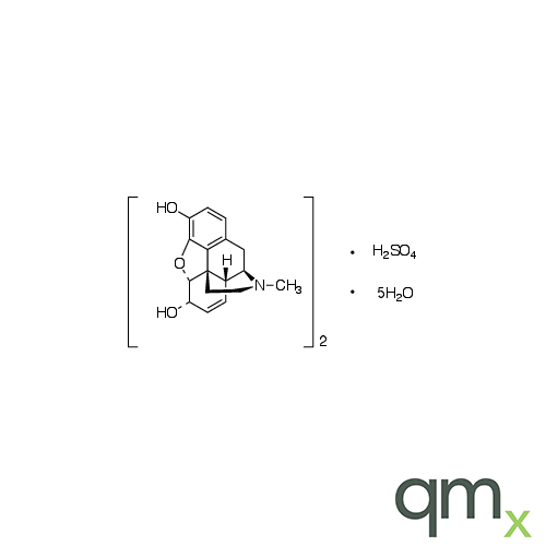 Morphine Sulfate Pentahydrate, neat