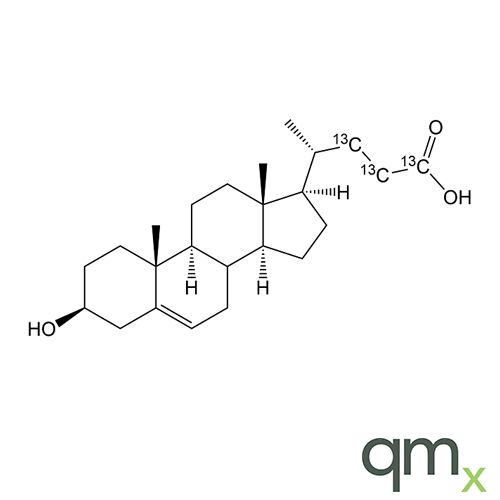 3ÃŸ-Hydroxy-5-cholenoic Acid-[22,23,24-13C3], neat