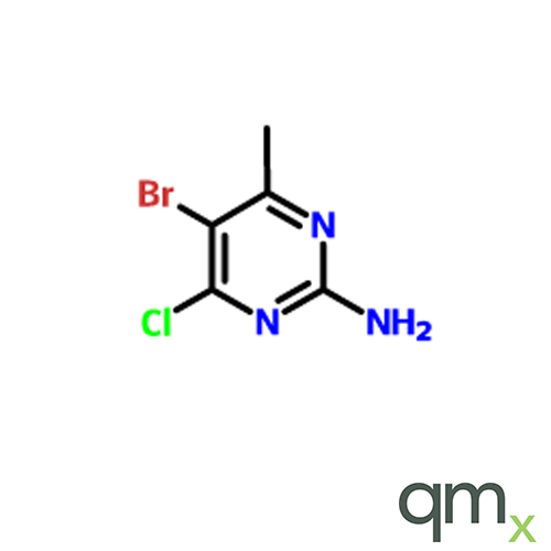 5-Bromo-4-chloro-6-methylpyrimidin-2-amine, neat