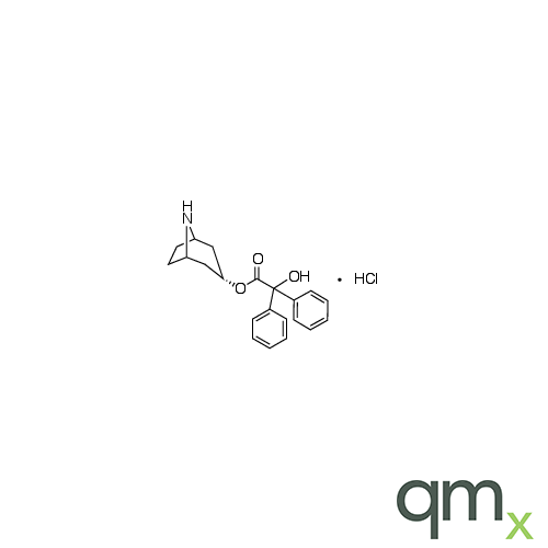 endo-a-Hydroxy-a-phenylbenzeneacetic Acid 8-Azabicyclo[3.2.1]oct-3-yl Ester Hydrochloride, neat