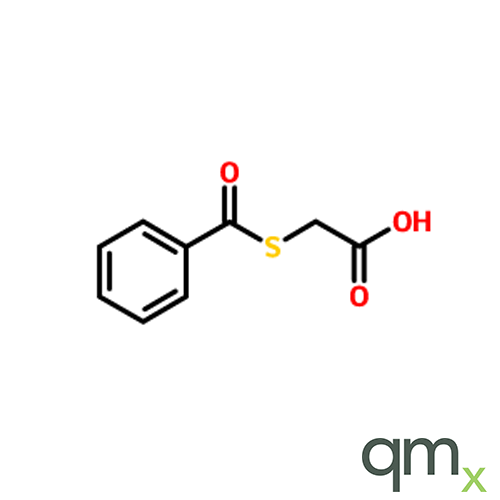 (Benzoylmercapto)acetic acid, neat