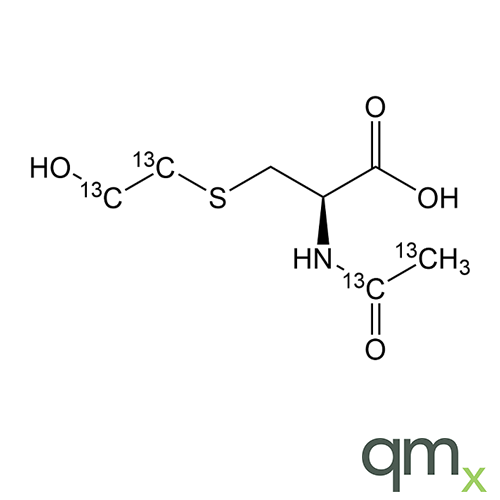 N-Acetyl-S-(2-Hydroxyethyl)-L-cysteine-[13C4], neat