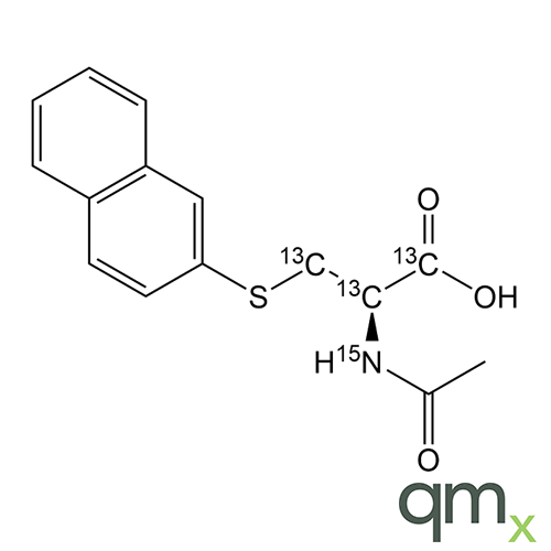 2-Naphthylmercapturic Acid-[13C3, 15N], neat