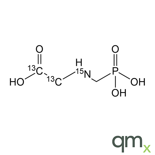 Glyphosate-[13C2,15N], neat