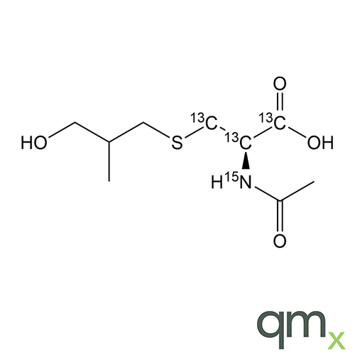 3-Hydroxy-2-methoxypropyl Mercapturic Acid-[13C3, 15N], neat