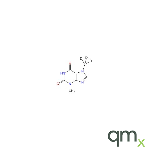 Theobromine D3 (7-methyl D3), 1,000µg/ml in Methanol - A2S certified