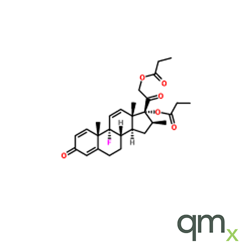 9-Fluoro-16b-methyl-17a,21-bis(1-oxopropoxy)-pregna-1,4,11-triene-3,20-dione, neat