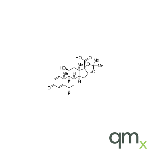 (6a,11ÃŸ,16a,17a)-6,9-Difluoro-11-hydroxy-16,17-[(1-methylethylidene)bis(oxy)]-3-oxoandrosta-1,4-diene-17-carboxylic Acid, neat