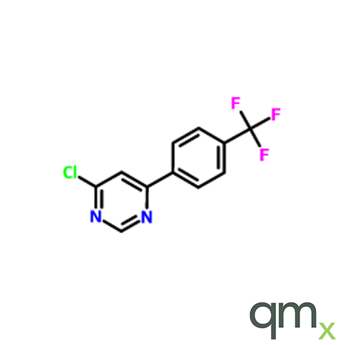 4-Chloro-6-(4'-trifluoromethylphenyl)pyrimidine, neat