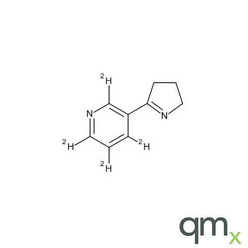 Myosmine-2,4,5,6 D4 (pyridineD4), 100Âµg/ml in Acetonitrile - A2S certified