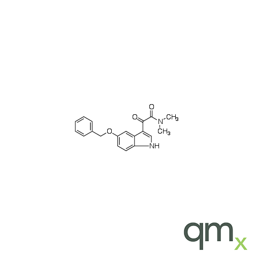 2-(5-Benzyloxy-1H-indol-3-yl)-N,N-dimethyl-2-oxoacetamide, neat