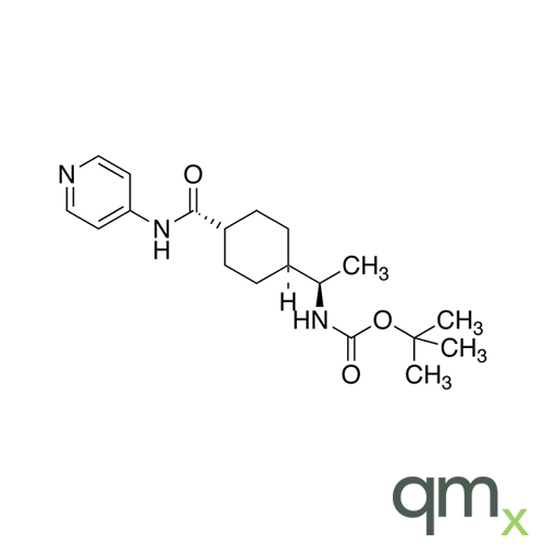 (1R)-trans-4-[N-Boc-1-aminoethyl]-N-4-pyridinyl-cyclohexanecarboxamide (~90% R), neat