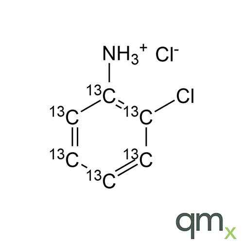 2-Chloroaniline-[ring-13C6] Hydrochloride, neat