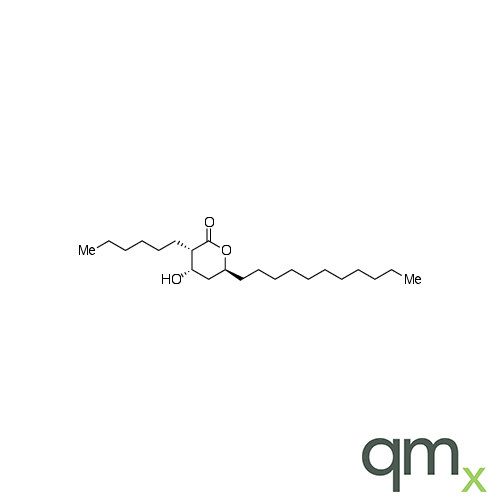 [3S-(3a,4a,6ÃŸ)]-3-Hexyltetrahydro-4-hydroxy-6-undecyl-2H-pyran-2-one, neat