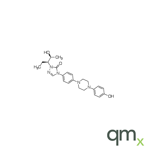 2-[(1S,2S)-1-Ethyl-2-hydroxypropyl]-2,4-dihydro-4-[4-[4-(4-hydroxyphenyl)-1-piperazinyl]phenyl]-3H-1,2,4-triazol-3-one, neat