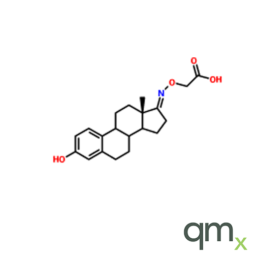 2-((((8R,9S,13S,14S,E)-3-Hydroxy-13-methyl-6,7,8,9,11,12,13,14,15,16-decahydro-17H-cyclopenta[a]phenanthren-17-ylidene)amino)oxy)acetic acid, neat