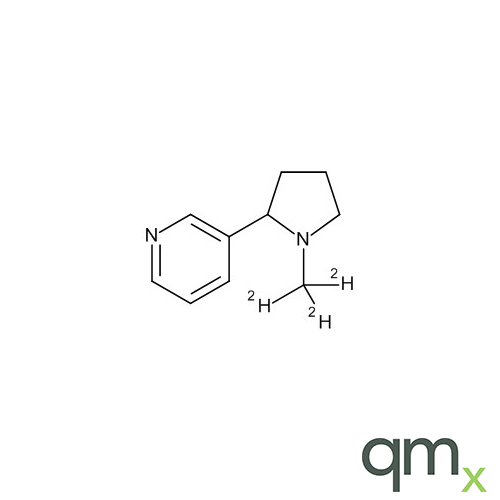 (±)-Nicotine D3 (N-methyl D3), 100µg/ml in Acetonitrile - A2S certified