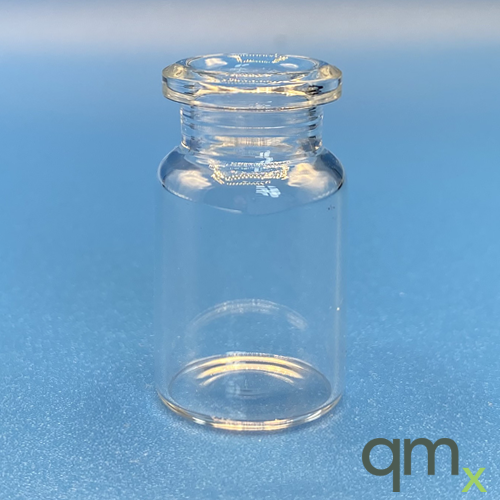 6ml Headspace Vial, Flat Bottom, 22x38mm, 20mm Crimp