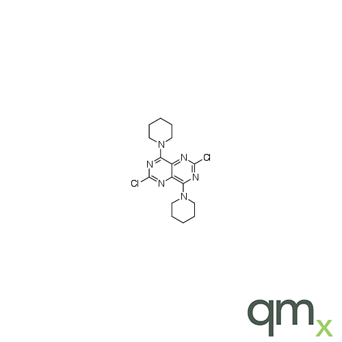 2,6-Dichloro-4,8-dipiperidinopyrimido[5,4-d]pyrimidine, neat