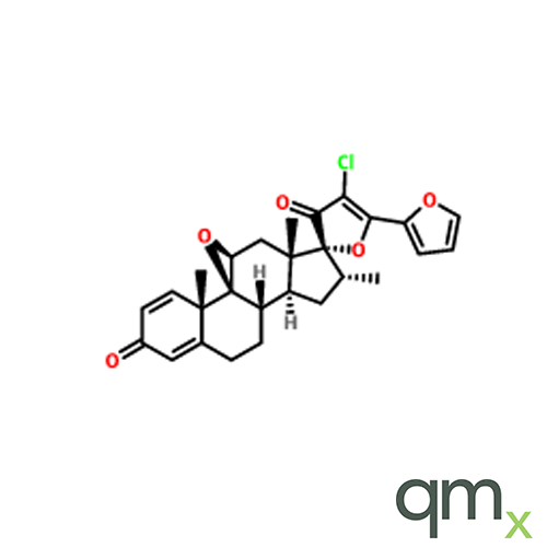 9,11b-Epoxy-16a-methyl-4'-Chloro-5'-(2-furanyl)-spiro[androsta-1,4-diene-17a,2'(3'H)-furan]-3,3'-dione, neat