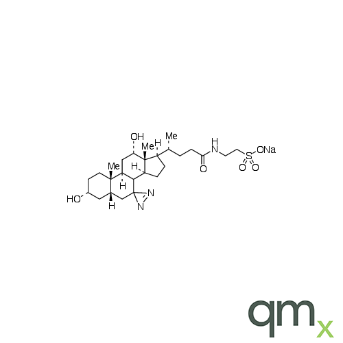 7,7-Azo-3-a,12-a-dihydroxytaurocholanic Acid Sodium Salt, neat