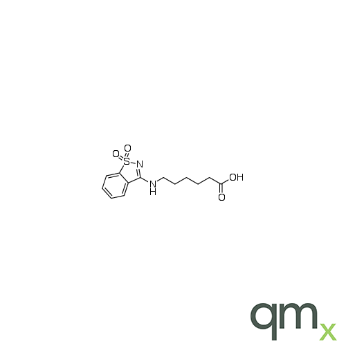 6-[(1,1-Dioxo-1,2-benzothiazol-3-yl)amino]hexanoic Acid, neat