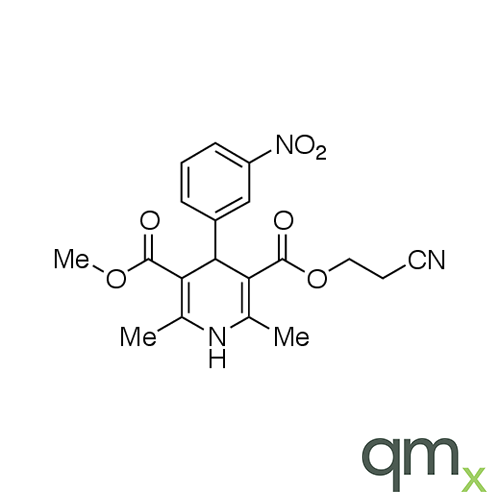 1,4-Dihydro-2,6-dimethyl-4-(3-nitrophenyl)-3,5-pyridinedicarboxylic Acid 3-(2-Cyanoethyl) 5-Methyl Ester, neat