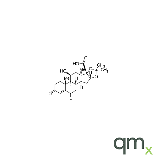 (6a,11ÃŸ,16a,17a)-6-Fluoro-11-hydroxy-16,17-[(1-methylethylidene)bis(oxy)]-3-oxo-androst-4-ene-17-carboxylic Acid, neat