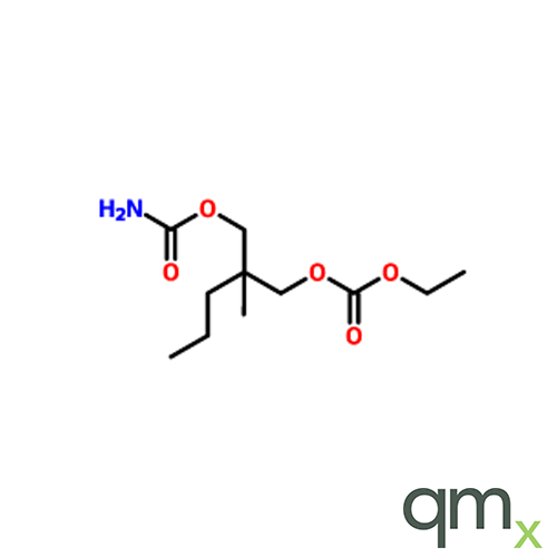 2-[[(Aminocarbonyl)oxy]methyl]-2-methylpentyl ethyl ester carbonic acid, neat