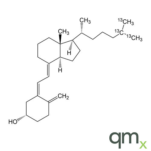 Vitamin D3-[25,26,27-13C3] 1 mg/ml, in Ethanol