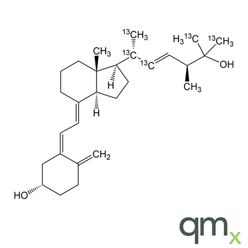 25-Hydroxyvitamin D2-[20,21,22,26,27-13C5] 50 Âµg/ml, in Ethanol