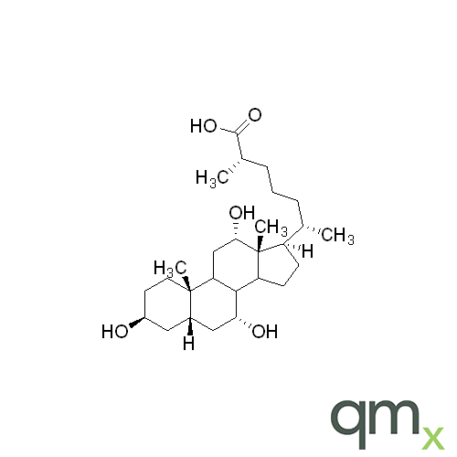 (3ÃŸ,5ÃŸ,7a,12a)-3,7,12-Trihydroxy-cholestan-26-oic Acid, neat