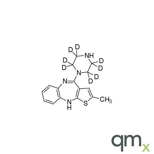 N-Demethyl Olanzapine-d8, neat