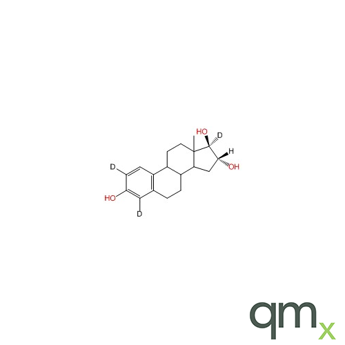 16alpha-Hydroxy-17beta-estradiol-2,4,17 D3, 10Âµg/ml in Methanol - A2S certified