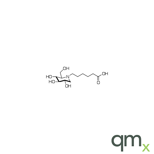 N-5-Carboxypentyl-1-deoxynojirimycin, neat