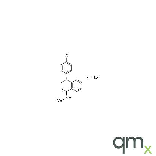 rac-trans-3-Dechloro Sertraline Hydrochloride, neat