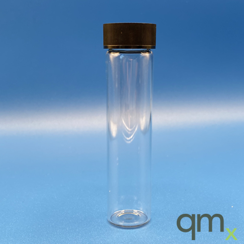 8 dram (28ml) Clear Vial with Foil-lined Cap