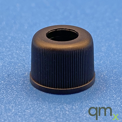 8-425 Black, Polypropylene Large Open Hole Cap