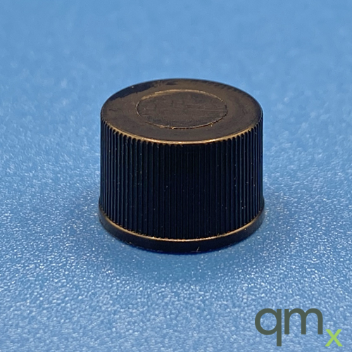 8-425 Solid Top, Black PP F217/PTFE Lined