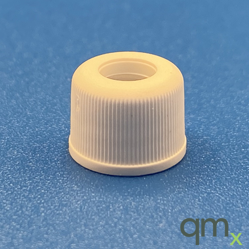 8-425mm White, Polypropylene Large Open Hole Cap